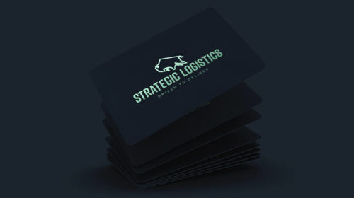 strategic logistic business cards