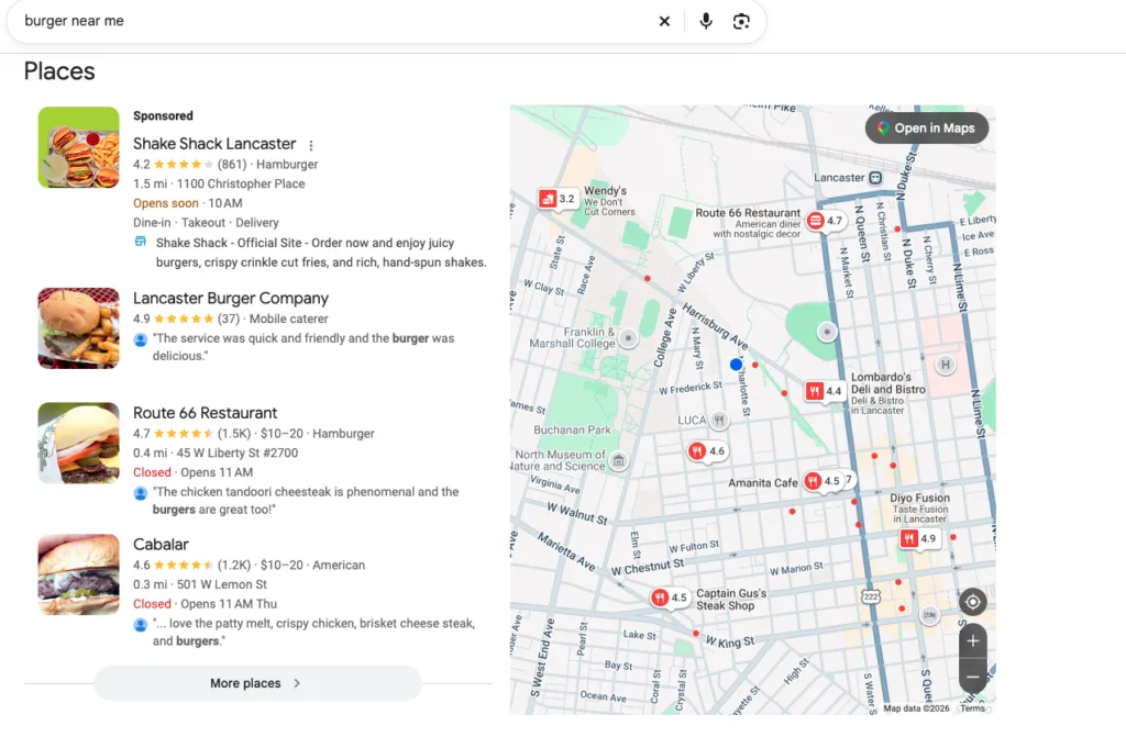 Map pack How To Reap The Many Local SEO Benefits for Your Business