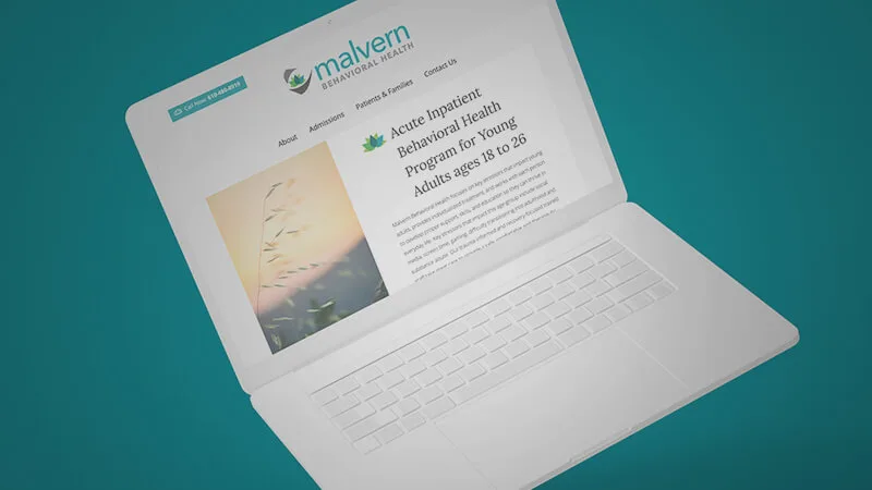 01 MBH ST jpg Malvern Behavioral Health: Website & IM