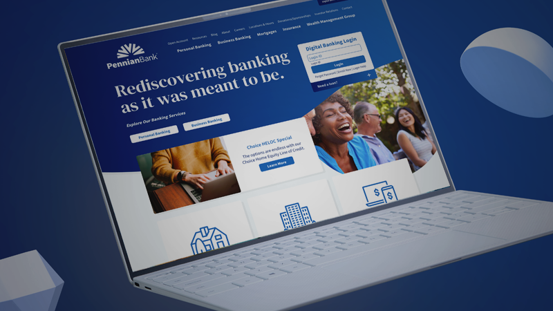01 PennB Thumbnail Pennian Bank: Website