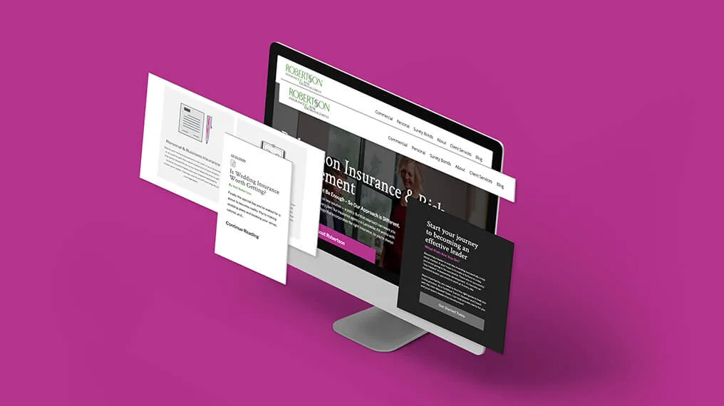 03 RI Image 01 Robertson Insurance: Website Redesign