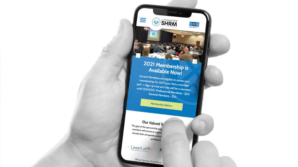 08 SHRM Image 06 Lancaster SHRM: Branding & Website Redesign