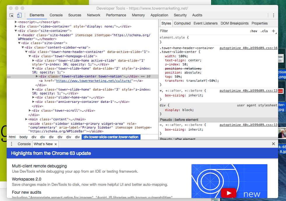 Screenshot of turning on Virtual Machine for Website Testing