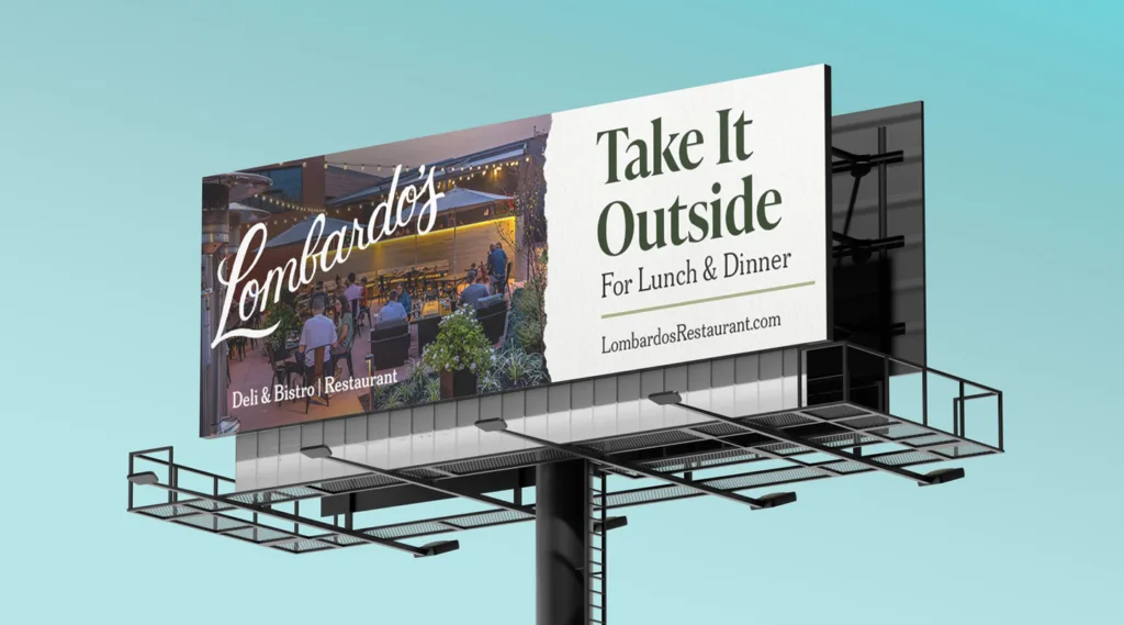 LMB Work 02 Lombardo’s: Paid Advertising, Organic Social, and Print Advertising