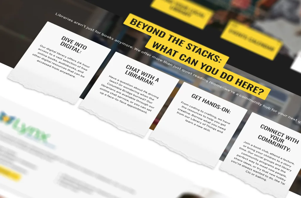 LSLC Work 07 Library System of Lancaster County: Marketing Campaign