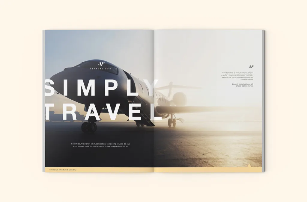 VJ Work 02 1 Venture Jets: Marketing Campaign