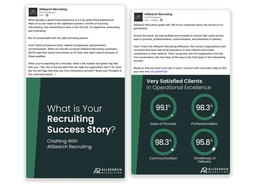 AS 26 Work 04 AllSearch Recruiting: Marketing Campaign